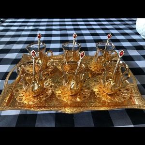Turkish tea set